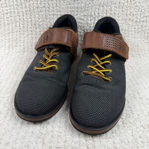 Nobull Lifter Brown Black Leather Weightlifting Training Shoes Unisex M 5.5/W 7‎